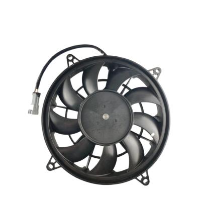 China Condenser Fan 10 Inch 12V And 24V Brushless Fan For Refrigerator Car Conditioner 10 Inch for sale