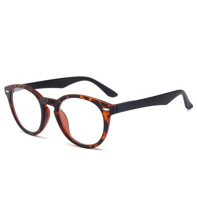 China Full round frame of general high-definition nail rice men and women reading glass frame retro retro reading glass PC cheap wholesale for sale