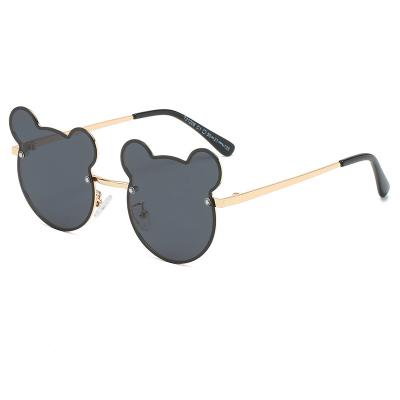 China Fashion Sunglasses Wholesale 2021 Metal Frame Polarized Mickey Mouse Sunglasses High Quality Cartoon Kids Sunglasses For Children 21206 for sale