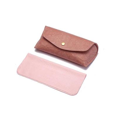 China PVC Manufacturers Supply PVC Leather Sunglasses Box Portable Leather Sunglasses Box Soft Bag Sunglass Case for sale