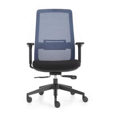 China (Size) 2022 Factory Price Mid Adjustable Back Fancy Upholstery Mesh Back Revolving Office Chairs for sale