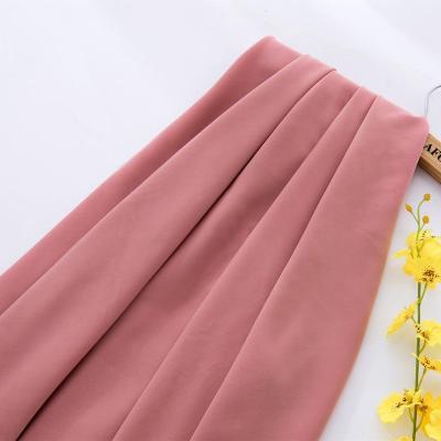 China Viable in stock elastic viscous satin silk stretch fabric for sale