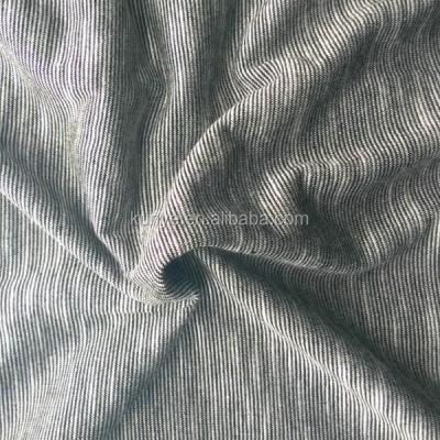 China 100% Spun Polyester Crushed Yarn Jersey Anti Static Solid Knitting Fabric for sale