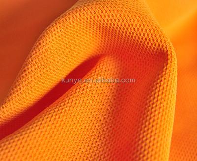 China Antistatic Plain Dyed 100% Polyester Pique Width Tubular Knitting Fabric for sale