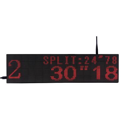 China M1A2-W fired timer M16P1 large LED display can wireless connect M1A2-W fire and M4P1-P stop timer plate for sale