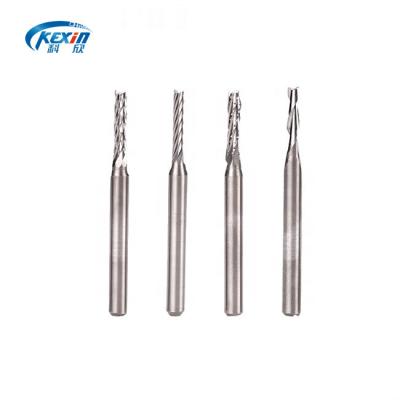 China FR4 SOAO Corn End Mill Engraving Bit Carbide For CNC PCB Mold Engraving Plastic Copper Stainless Steel for sale