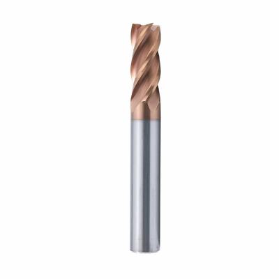 China High Quality Endmill HRC55 Inch Size In Stock CNC Machine Tools Gear Milling Cutter Fresas In Stock CNC for sale