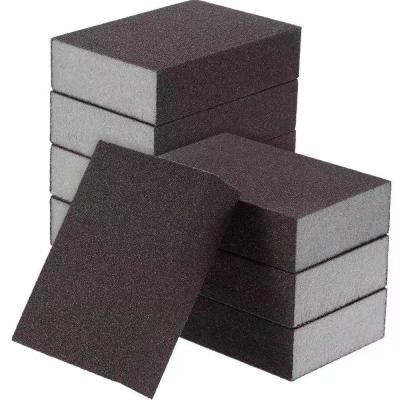 China High Quality Sandpaper Abrasive Wholesale Sponge Friction Sanding Block 20000pcs/week for sale