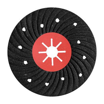 China Backing plate: strong vulcanized fiber 4.5 inch115x22mm plastic base fiberglass semi flex wheel ZEC type silicon carbide for stone and marble for sale