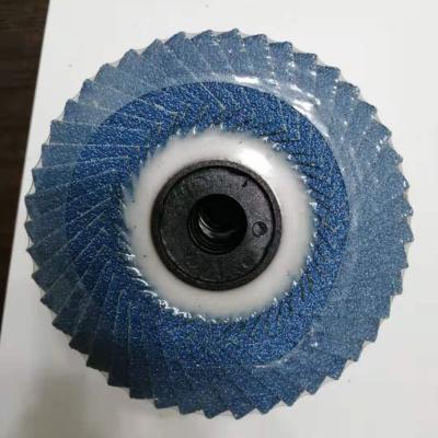 China Backing plate: fiberglass flexible fin abrasive discs / plastic flower radial for grinding metal for sale