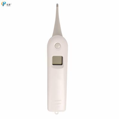 China 235*30mm Veterinary Thermometer White Color Metal Probe Hd Lcd Display for sale