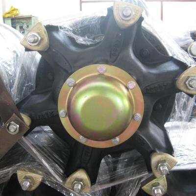 China South African Type Trailer Axle Trailer Parts Heavy Duty Trailer Axle Spoke Semi Trailer Axle for sale