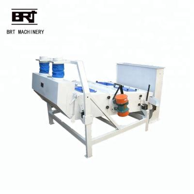 China High Efficiency Vibrating Raw Paddy Cleaner With Dust Blower for sale