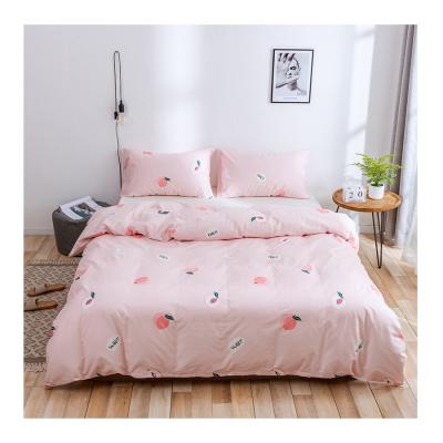 China Amazon Business Fabric Nondisposable Hot Colorful 100% Cotton Bedding For Girls for sale