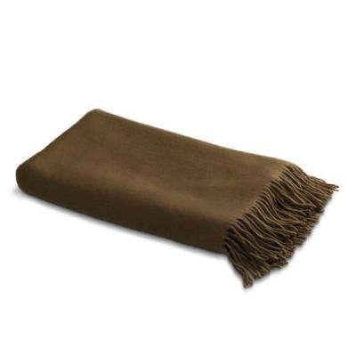 China Wholesale Folded In Stockt Throw Blanket Tassel OEM / ODM Cashmere Throw Sofa Blankets for sale