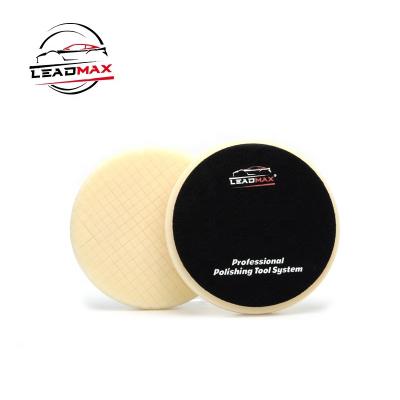 China Strong Durability Self Adhesive Grill Foam Car Polish Pad Sponge Pad Polishing Waxing Buffing Pad For Car Polisher Machine Use for sale