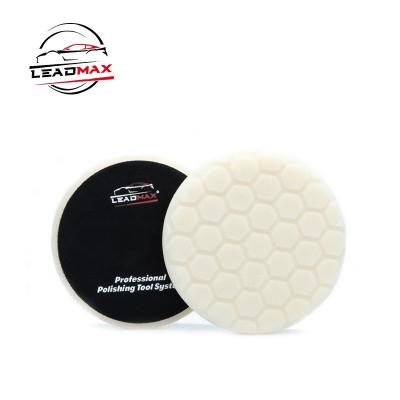 China LEADMAX 7 Inch 175mm Sponge Polish Pads Strong Longevity Pads Kits Polishing Pads For Car Maintenance for sale