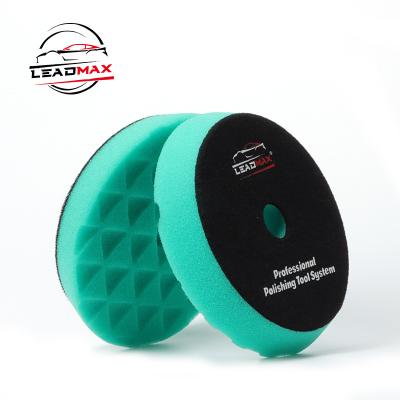 China LEADMAX 6 Inch 150mm Strong Sponge Polish Pads Kits Longevity Polishing Pads For Car Maintenance Polish Pad for sale