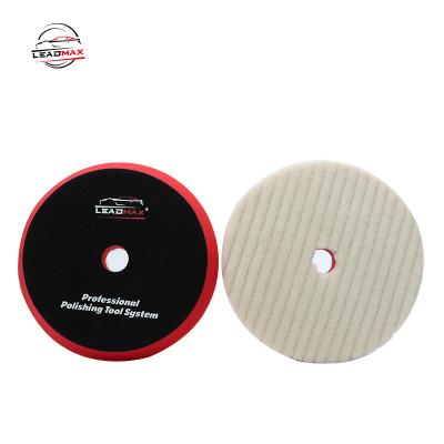 China High Polishing 100% Shiny Polishing Lamb Wool Pad Car Cutting Polishing Pad Polishing Wool for sale