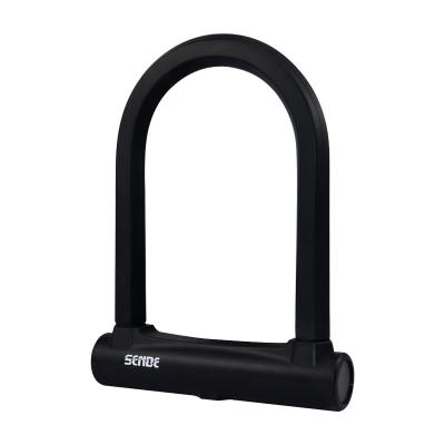 China SENDE U04 Waterproof Electric Scooter U Lock Bike D Lock Bicycle Bicycle Motorcycle Lock Silicone With Cable Anti Theft Scooter Resistant for sale