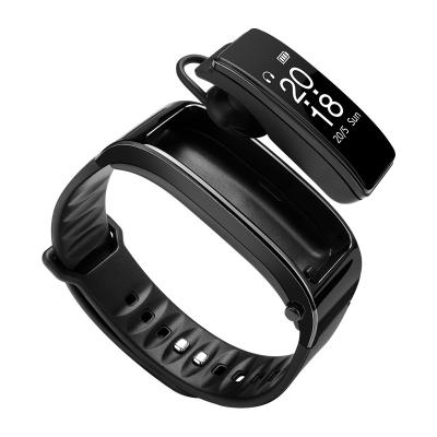 China Calling+Heart Rate Monitor New style y3 smart call wristband earphone 2 in 1, smart watch band with earphone for sale