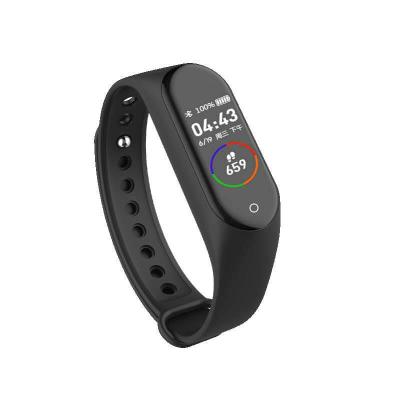 China HOT Sale Fitness Tracker Waterproof Heart Rate Monitor Smart Band Blood Pressure Touch Screen M4 Smart Bracelet for sale