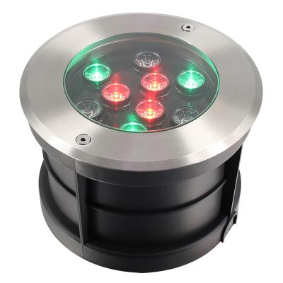 China Hot Selling RGB DMX512 IP68 Underwater Waterproof Recessed Ground Underwater Led Swimming Pool Light for sale