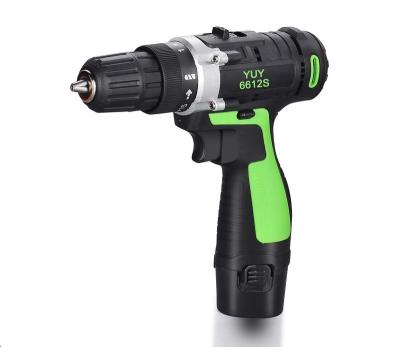 China China Drill Wood/Metal Screwdriver 12V Driver With LED Light Cordless Drill Mini Battery for sale