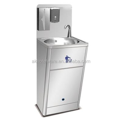 China Knee Operated Hand Wash Sink/Wholesale High Quality Stainless Mop Pool Bathroom Cleaning Sink Wall Hanging Sink/Facotry Outdoor Single Basin Mop Floor Sink for sale