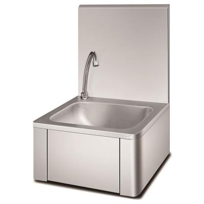 China Industrial Kitchen/Restaurant Kitchen/Industrial Canteen Knee Operated Commercial Wall Mounted Hand Wash Sink Stainless Steel Hand Sink In Thailand for sale