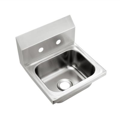 China Industrial Kitchen/Restaurant Kitchen/Commercial American Industrial Canteen Splash Mounted Hand Wash Sink 304 Stainless Steel for Restaurant Kitchen Equipment for sale