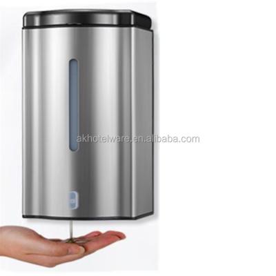 China Touchless Automatic Hand Wash Dispenser 304 Stainless Steel Automatic Hand Wash Dispenser Hotel Restaurant Liquid Soap Dispenser Factory Free for sale