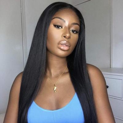 China Hot Selling Dyed Brazilian Remy Hair Wigs 13*4 Straight Transparent Lace Hair Wigs Can Be Brazilian Frontal for sale