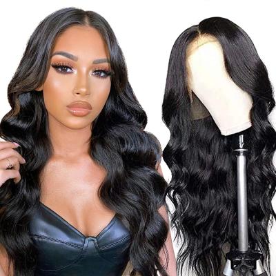 China Can Be Dyed HD Lace Front Wigs 180% Body Wave 100% Density Brazilian Virgin Hair Wholesale Full Lace Frontal Wigs for sale