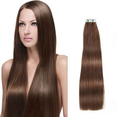 China Straight Silky Straight Unprocessed Wave Hair Weave Bundles Hair Tape Extension Straight With Mul Color for sale