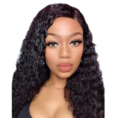 China Can Be Dyed Unprocessed Brazilian Curly Hair Wigs For Colored Women's 13x4 Lace Front Wigs 360 for sale