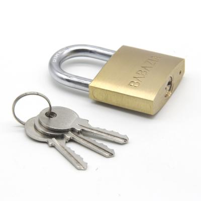 China Iron / Brass Sample Cheap Price Available Outdoor Security Keyed Alike 15mm Brass Padlock for sale