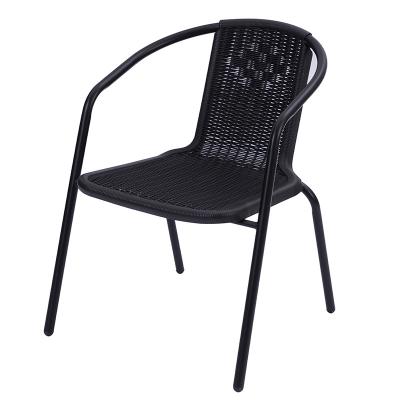 China Modern high quality furniture garden chairs pp plastic steel outdoor stackable chairs for sale