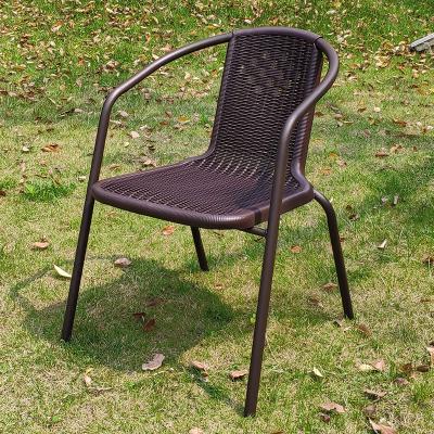 China Modern high quality furniture garden chairs pp plastic steel outdoor stackable chairs for sale