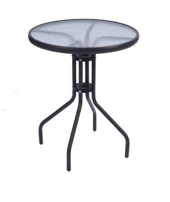 China Modern Design Furniture Fashion Style Round Tempered Glass Conference Table Round Tempered Glass Height Dia.60 for sale