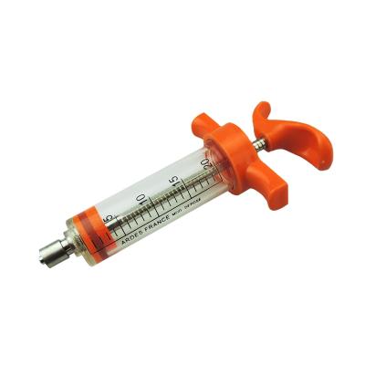 China Animal Veterinary Instrument Plastic Steel Animal Syringe For Vaccine for sale