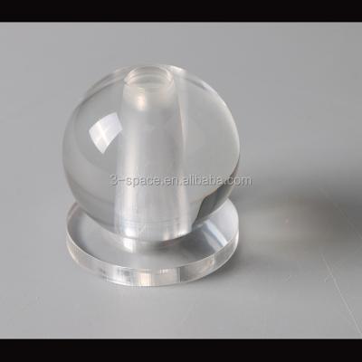 China Japan Transparent Acrylic Solid Acrylic Ball 30mm With Clear Acrylic Hollow Hole Balls for sale