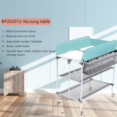 China Fridge Baby Products Nursing Changing Table Baby Diaper Station Table For Mother And Baby Room for sale