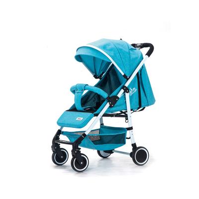 China Oxford Super Lightweight Small Folding Baby Stroller Carry On Baby Stroller Manufacturer for sale