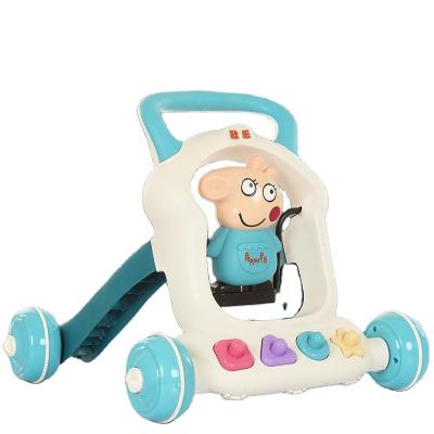 China Adjustable Kids Educational Toy Novelty Baby Walker With Light And Music for sale