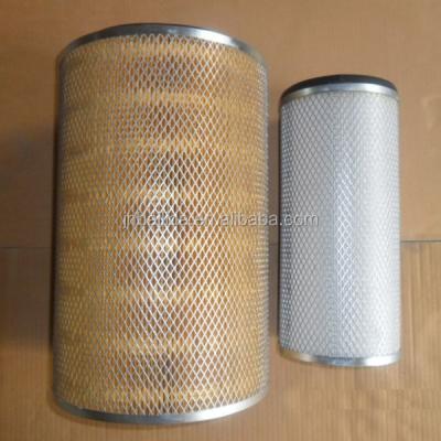 China Shantui bulldozer spare parts SD22 SD32 inter and external air filter 6127-81-7412T,filter element SD22 SD32 for sale