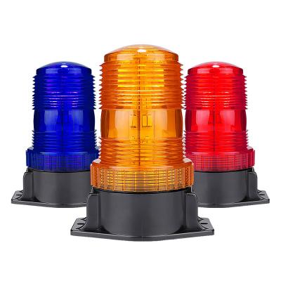 China Forklift/Truck/Emergency Emergency Steering Wheel Safety Lights 10-110 Volt Police LED Amber Strobe Warning Lights Forklift Turning Beacon Light for sale