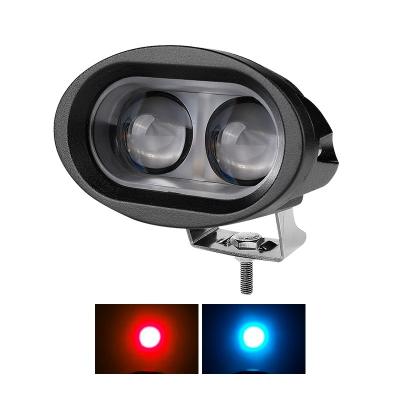 China For Work Location Safety 6D Forklift Approach Warning Lamp Blue Dot Led Work Mini LED Spot Light Safety Forklift Blue Light for sale