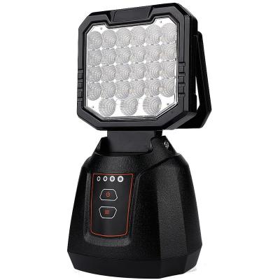 China Outdoor/Workshop/Auto Repair/Warehouse/Lightweight Outdoor Rechargeable Handheld Flood Light 27w 17600mAh Portable Flashlight Emergency Charging LED Flood Light for Camping Fishing for sale