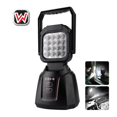 China Hot Selling 16W LED COB Work Light 4 Housing Die-Casting Aluminum Rechargeable Modes Multifunctional Portable LED Worklight With Magnetic Base for sale